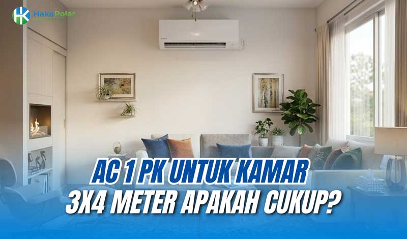 AC 1 PK kamar 3x4